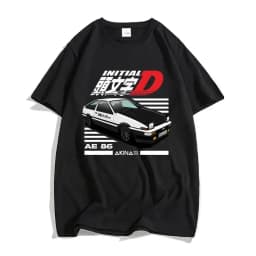Initial D T Shirt Japanese Anime Graphic Funny Harajuku Manga T Shirt Fashion Casual Short Sleeve T Shirt Women Clothes