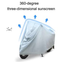 Motorcycle Protective Cover Outdoor Indoor Waterproof Sun Protection Dustroof UV Proof Bike Scooter Motorcycle Clothing Cover