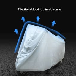 Motorcycle Protective Cover Outdoor Indoor Waterproof Sun Protection Dustroof UV Proof Bike Scooter Motorcycle Clothing Cover