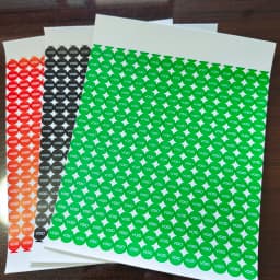 400pcs 5mm Screw Hole Security Seal Warranty Void Brittle Paper Sticker Tamper Evident Removal Proof Repair Guanantee Stamps