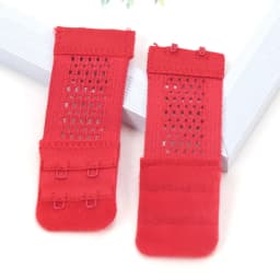 5PCS/set 2Rows 2Hooks Bra Extender for Women's Elastic Bra Extension Strap Hook Clasp Expander Adjustable Belt Buckle Underwear