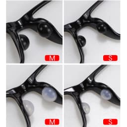 4pairs/lot Glasses Accessories Anti Slip Nose Pad For Glasses Non Slip Silicone Soft Nose Pads Airbag Nose Holder For Sunglasses