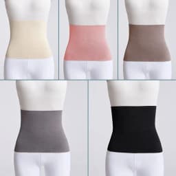 Cotton Polyester Thermal Waist Support Elastic Thicken Winter Cummerbund Fleece Cold Protection Abdomen Back Warmer Unisex