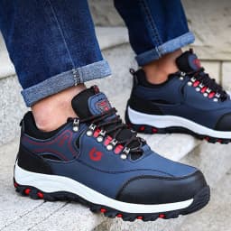 Steel Toe Shoes Men Work Safety Boots Sneakers Male Constrcution Puncture-Proof Work Safety Shoes Man Security Boots Work Shoes