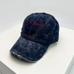 New Unisex Letter Embroidery American Vintage Baseball Hats Broken Breathable Casual Sunshade Peaked Caps Versatile Fashion Ins