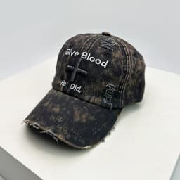 New Unisex Letter Embroidery American Vintage Baseball Hats Broken Breathable Casual Sunshade Peaked Caps Versatile Fashion Ins