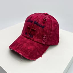 New Unisex Letter Embroidery American Vintage Baseball Hats Broken Breathable Casual Sunshade Peaked Caps Versatile Fashion Ins