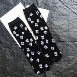 Colorful Cartoon Combed Cotton Women's Two Toe Socks Grapes Waves Carp Japanese Harajuku Funny Cute Sandals Tabi Socks Sokken