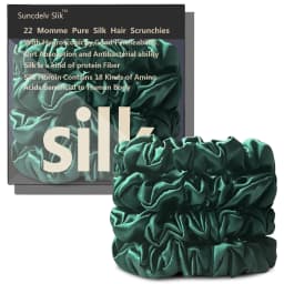 100% Natural Silk Solid Color Hair Ties High Quality Hair Scrunchies Women Big Hairbands Hair Accessories Width 2CM