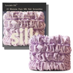 100% Natural Silk Solid Color Hair Ties High Quality Hair Scrunchies Women Big Hairbands Hair Accessories Width 2CM