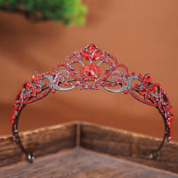 Gold/Silver Color Crystal Crown Princess Tiara for Girls Women Hair Dress Accessories Party Birthday Crown Headwear Jewelry