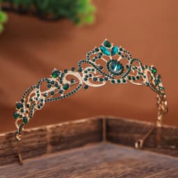 Gold/Silver Color Crystal Crown Princess Tiara for Girls Women Hair Dress Accessories Party Birthday Crown Headwear Jewelry