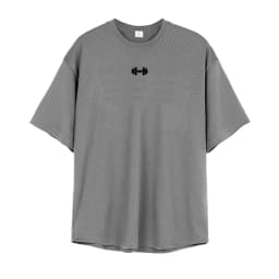 Oversized Loose Short Sleeve Quick Dry Shirt Gym Bodybuilding Breathable Cool Mesh Clothing Mens Fitness Workout Muscle T-shirts