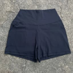 Solid Color Women's Sports Yoga Shorts Women's Casual Sports Shorts Hip Lifting Fitness Shorts, High Waisted Pocket Shorts