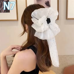 Elegant Bowknot Hair Clips Women Temperament Elegant Mesh Hair Clip Fashion Hair Accessories Girl Styling Hairpin Headdress