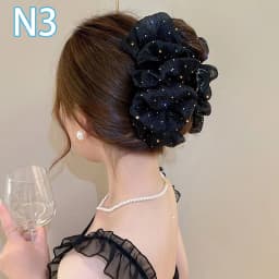Elegant Bowknot Hair Clips Women Temperament Elegant Mesh Hair Clip Fashion Hair Accessories Girl Styling Hairpin Headdress