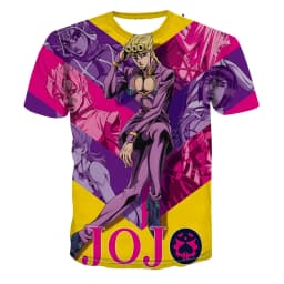 Summer hot selling fashionable men's 3D printed anime adventure T-shirt short sleeved cool T-shirt