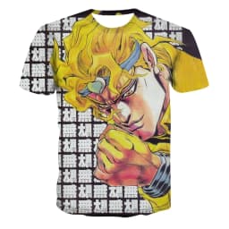 Summer hot selling fashionable men's 3D printed anime adventure T-shirt short sleeved cool T-shirt