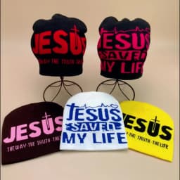 Y2K Letter Cross Street Wool Knitted Hats Autumn and Winter Hip Hop Warm Personal Comfortable Versatile Fashion Jacquard Weave