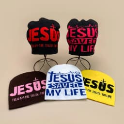 Y2K Letter Cross Street Wool Knitted Hats Autumn and Winter Hip Hop Warm Personal Comfortable Versatile Fashion Jacquard Weave