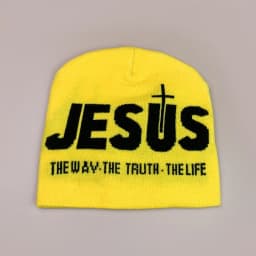 Y2K Letter Cross Street Wool Knitted Hats Autumn and Winter Hip Hop Warm Personal Comfortable Versatile Fashion Jacquard Weave