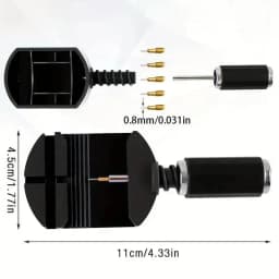 11pcs Repair Tool Strap Adjuster Band Tool With Pin Watch Bracelet Link Pin Tool Remover Easy To Remover Watch Regulator Tool