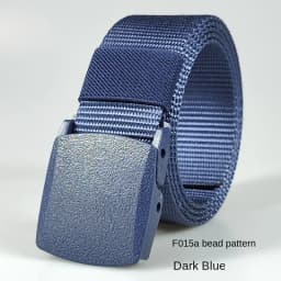 Automatic Buckle Nylon Women's Belts Canvas Outdoor Travel Premium Pants Sports Non-metallic Belts for Men White Black Blue Red