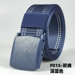 Automatic Buckle Nylon Women's Belts Canvas Outdoor Travel Premium Pants Sports Non-metallic Belts for Men White Black Blue Red