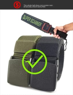 Automatic Buckle Nylon Women's Belts Canvas Outdoor Travel Premium Pants Sports Non-metallic Belts for Men White Black Blue Red