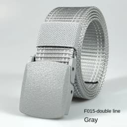 Automatic Buckle Nylon Women's Belts Canvas Outdoor Travel Premium Pants Sports Non-metallic Belts for Men White Black Blue Red