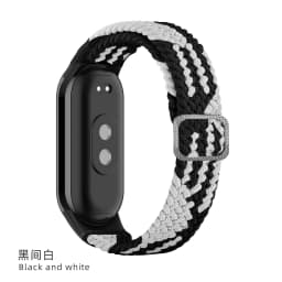 Strap for Xiaomi Mi Band 9 8 7 Elastic Nylon Braided Solo Loop Adjustable Buckle Replacement correa bracelet Miband 4 3 5 6 7