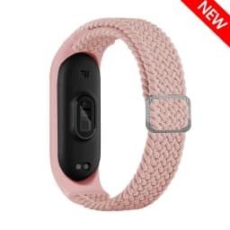 Strap for Xiaomi Mi Band 9 8 7 Elastic Nylon Braided Solo Loop Adjustable Buckle Replacement correa bracelet Miband 4 3 5 6 7