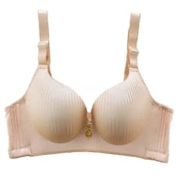 8CM Thick Padded Push Up Bra for Small Chest Seamless Wireless Comfort T-Shirt Bra Natural Lingerie with Adjustable Straps