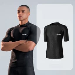 High Quality Men's Swimsuit Swim Shorts Five Quarter Quick Drying Loose Plus Size Swimming Kit Anti-embarrassment