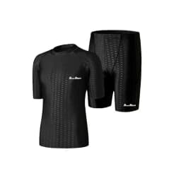 High Quality Men's Swimsuit Swim Shorts Five Quarter Quick Drying Loose Plus Size Swimming Kit Anti-embarrassment