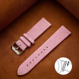 Quick Release Soft Suede Strap 14mm 16mm 18mm Wristband 20mm 22mm Brown Watch Bands Calfskin Bracelet Women&Men Accessories