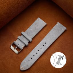 Quick Release Soft Suede Strap 14mm 16mm 18mm Wristband 20mm 22mm Brown Watch Bands Calfskin Bracelet Women&Men Accessories