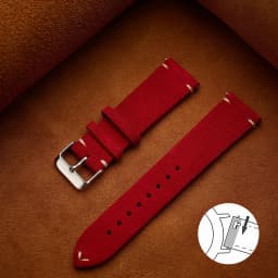 Quick Release Soft Suede Strap 14mm 16mm 18mm Wristband 20mm 22mm Brown Watch Bands Calfskin Bracelet Women&Men Accessories