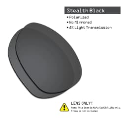 SmartVLT Polarized Replacement Lenses for Oakley Crosshair New 2012 OO4060 61mm Sunglasses Frame - Multiple Options