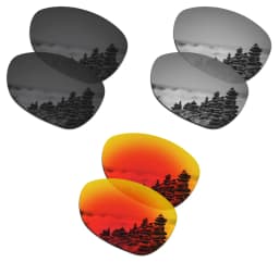SmartVLT Polarized Replacement Lenses for Oakley Crosshair New 2012 OO4060 61mm Sunglasses Frame - Multiple Options