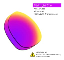 SmartVLT Polarized Replacement Lenses for Oakley Crosshair New 2012 OO4060 61mm Sunglasses Frame - Multiple Options
