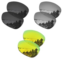 SmartVLT Polarized Replacement Lenses for Oakley Crosshair New 2012 OO4060 61mm Sunglasses Frame - Multiple Options