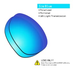 SmartVLT Polarized Replacement Lenses for Oakley Crosshair New 2012 OO4060 61mm Sunglasses Frame - Multiple Options
