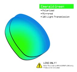 SmartVLT Polarized Replacement Lenses for Oakley Crosshair New 2012 OO4060 61mm Sunglasses Frame - Multiple Options