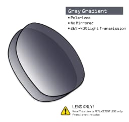 SmartVLT Polarized Replacement Lenses for Oakley Crosshair New 2012 OO4060 61mm Sunglasses Frame - Multiple Options