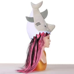 Halloween Shark Headgear Oversized Hat Party Holiday Hat for Teens Men Women N58F