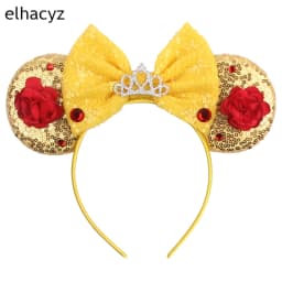Cute Cartoon Character Animal Ear Hairband Plush Cosplay Party Costume Headband Decorative Hair Accessories for Girls & Children