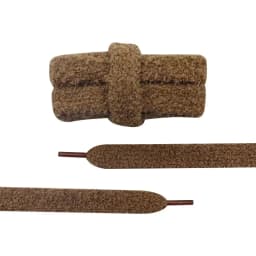 Fall Autumn Winter Fuzzy Shoelaces Soft 15mm Big Fat Plush Towel Laces Halloween Christmas Decoration for Adults Casual Sneakers