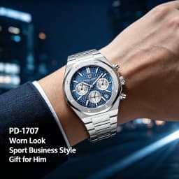 Pagani Design 2026 New VK63 Men's Business Quartz Watch Sapphire Stainless Steel 20Bar Waterproof Sports Chronometer Code Watch