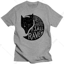 Animal Fox Ven Mens Forever Nature Tshirt 2024 Brand T Shirt Men Fashion Short Sleeve For Men Women Teens